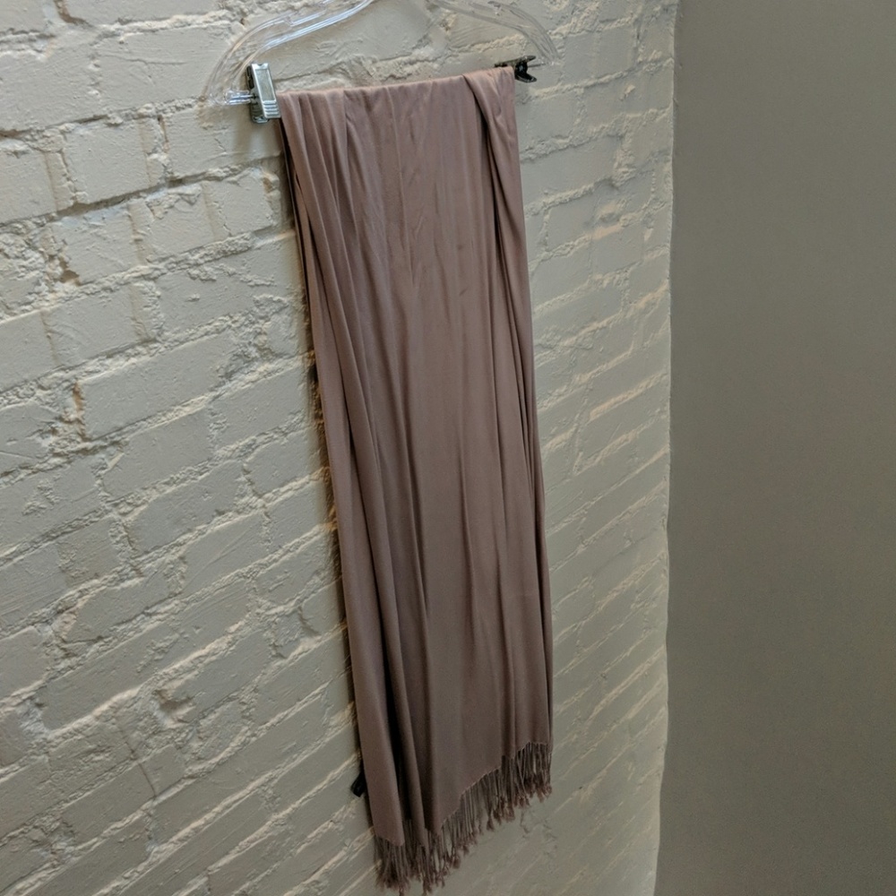 Jones New York blush pink scarf